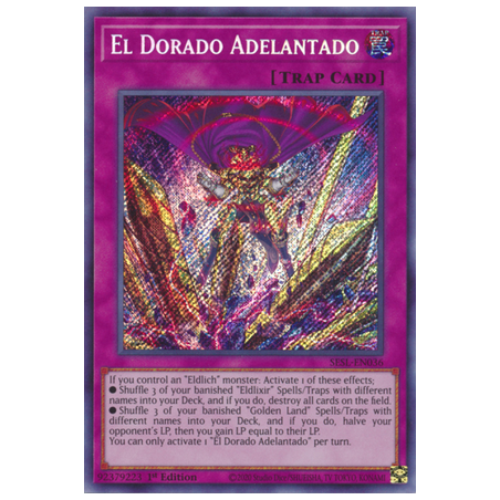 El Dorado Adelantado (Secret Rare) – Secret Slayers | Carta YUGIOH en México