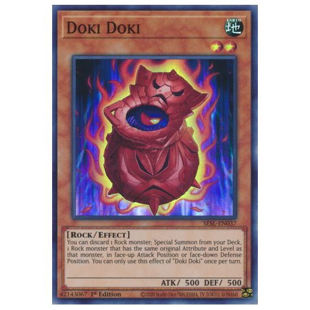 Doki Doki (Super Rare) – Secret Slayers | Carta YUGIOH en México