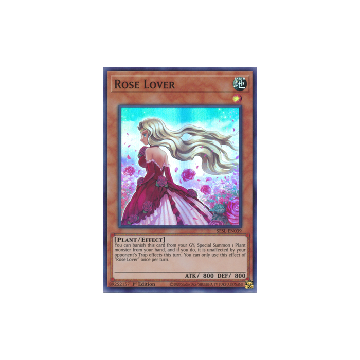 Rose Lover (Super Rare) – Secret Slayers | Carta YUGIOH en México