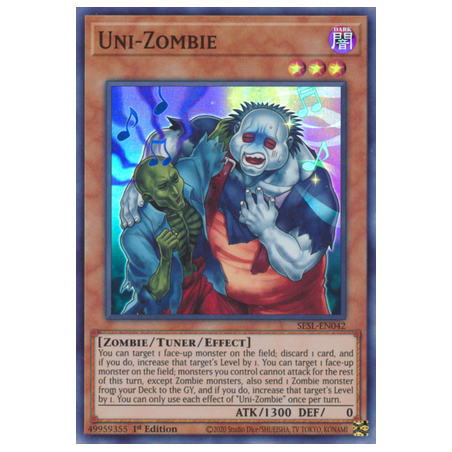 Uni-Zombie (Super Rare) – Secret Slayers | Carta YUGIOH en México