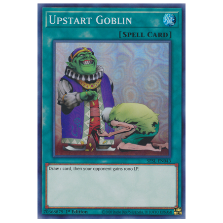 Upstart Goblin (Super Rare) – Secret Slayers | Carta YUGIOH en México