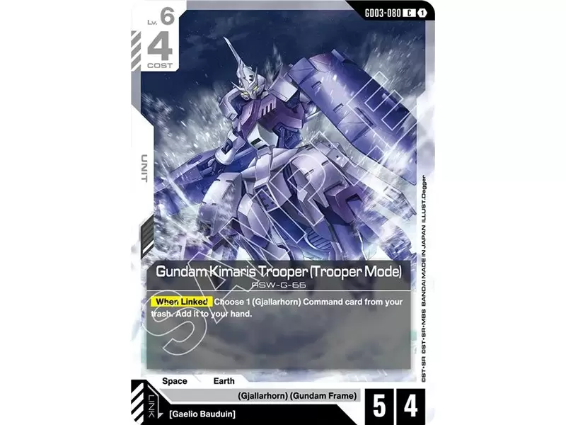 Gundam Kimaris Trooper (Trooper Mode) (Common)