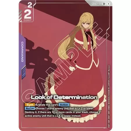 Look of Determination (Rare +)