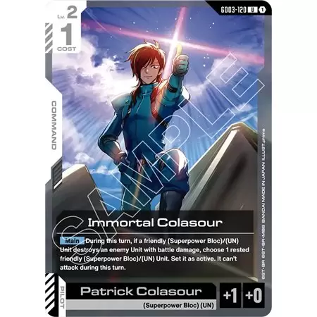 Immortal Colasour (Uncommon)