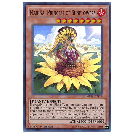 Mariña, Princess of Sunflowers (Super Rare) – Secret Slayers | Carta YUGIOH en México