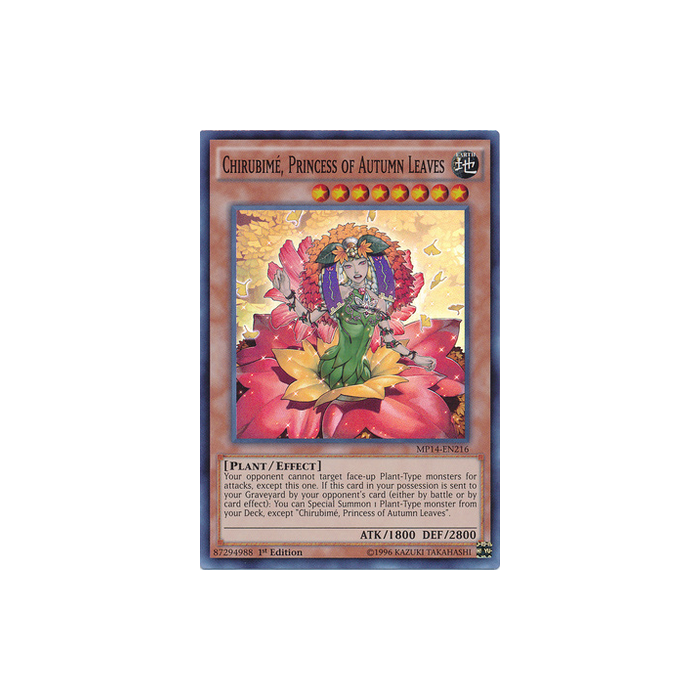 Chirubime, Princess of Autumn Leaves (Super Rare) – Secret Slayers | Carta YUGIOH en México
