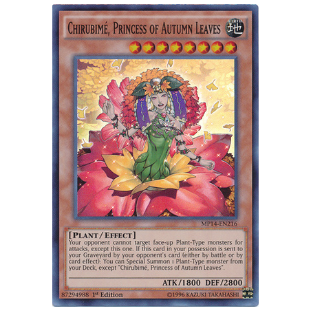 Chirubime, Princess of Autumn Leaves (Super Rare) – Secret Slayers | Carta YUGIOH en México