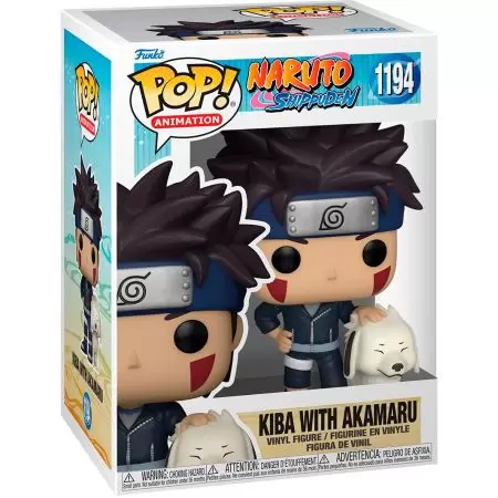 Funko Pop - Naruto - Kiba with Akamaru 1194