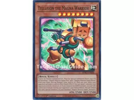 Tellusion the Magna Warrior (Super Rare)