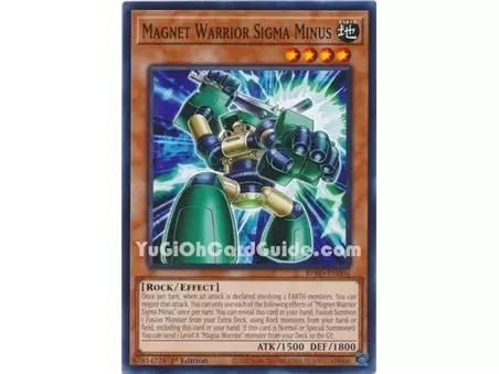 Magnet Warrior Sigma Minus (Common)