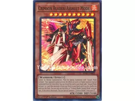 Crimson Blader/Assault Mode (Super Rare)