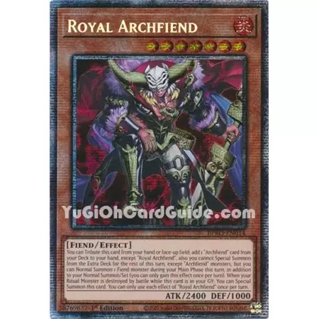 Royal Archfiend (Ultra Rare)