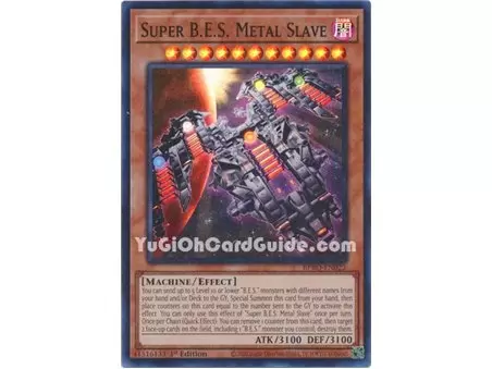 Super B.E.S. Metal Slave (Super Rare)