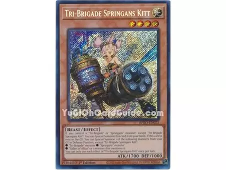 Tri-Brigade Springans Kitt (Secret Rare) 