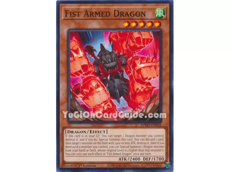 Fist Armed Dragon (Common)