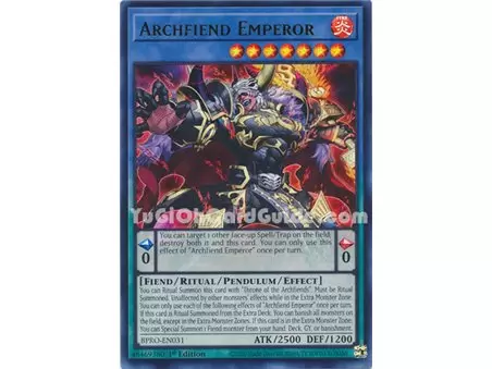 Archfiend Emperor (Ultra Rare)
