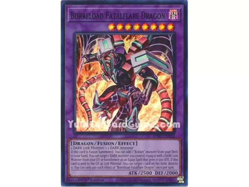 Borreload Fatalflare Dragon (Super Rare)
