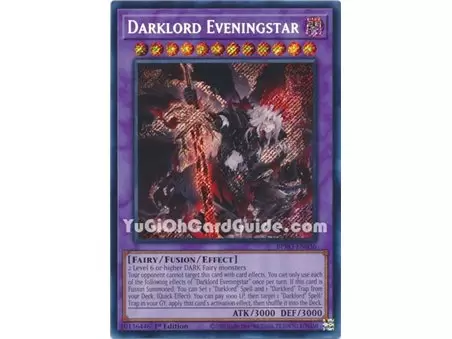 Darklord Eveningstar (Secret Rare) 