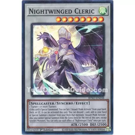 Nightwinged Cleric (Super Rare)