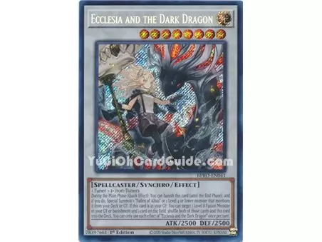 Ecclesia and the Dark Dragon (Secret Rare) 