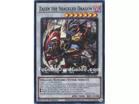 Zalen the Shackled Dragon (Super Rare)