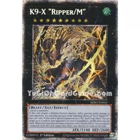 K9-X "Ripper/M" (Ultra Rare)