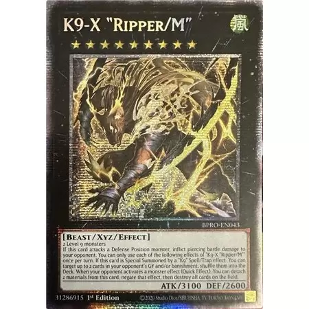 K9-X "Ripper/M" (Starlight Rare)