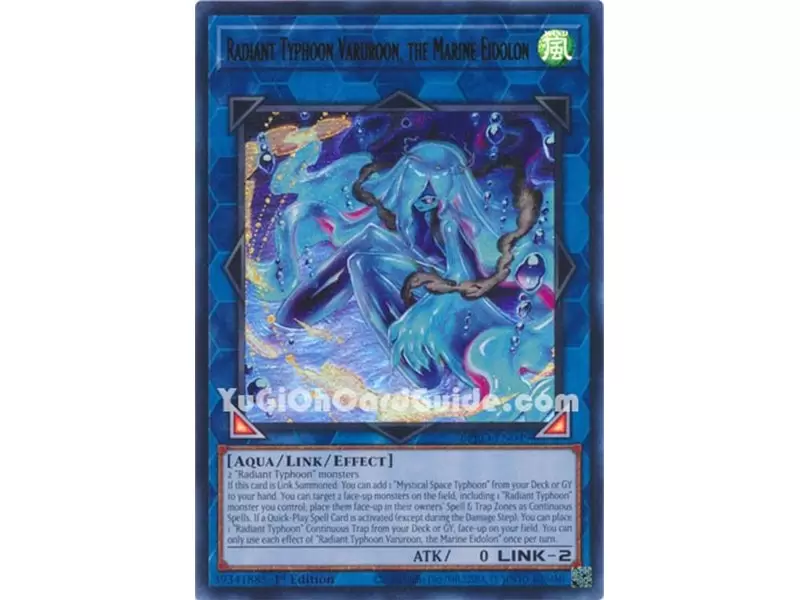 Radiant Typhoon Varuroon, the Marine Eidolon (Ultra Rare)