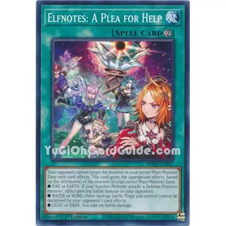 Elfnotes: A Plea for Help (Common)