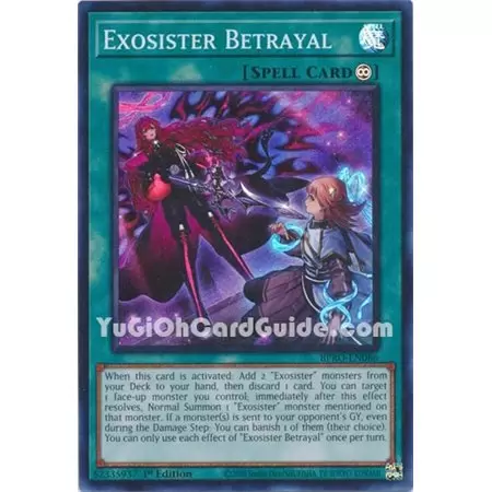 Exosister Betrayal (Super Rare)