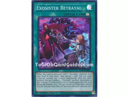 Exosister Betrayal (Super Rare)