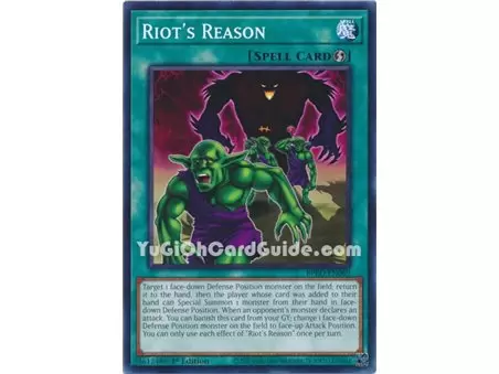 Riot's Reason (Common)