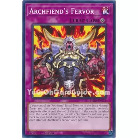 Archfiend's Fervor (Common)