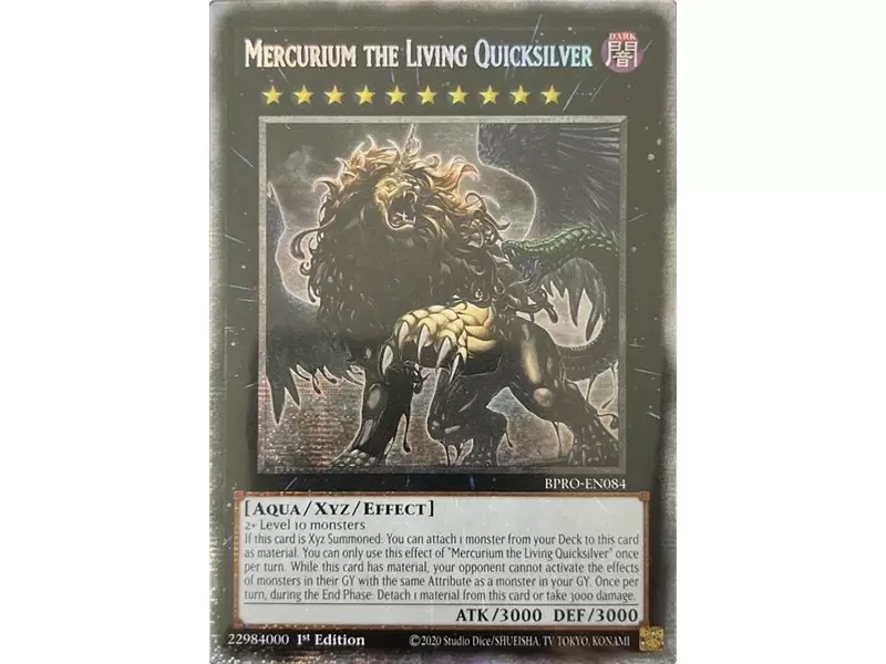 Mercurium the Living Quicksilver (Starlight Rare)