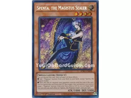 Spenta, the Magistus Sealer (Secret Rare) 