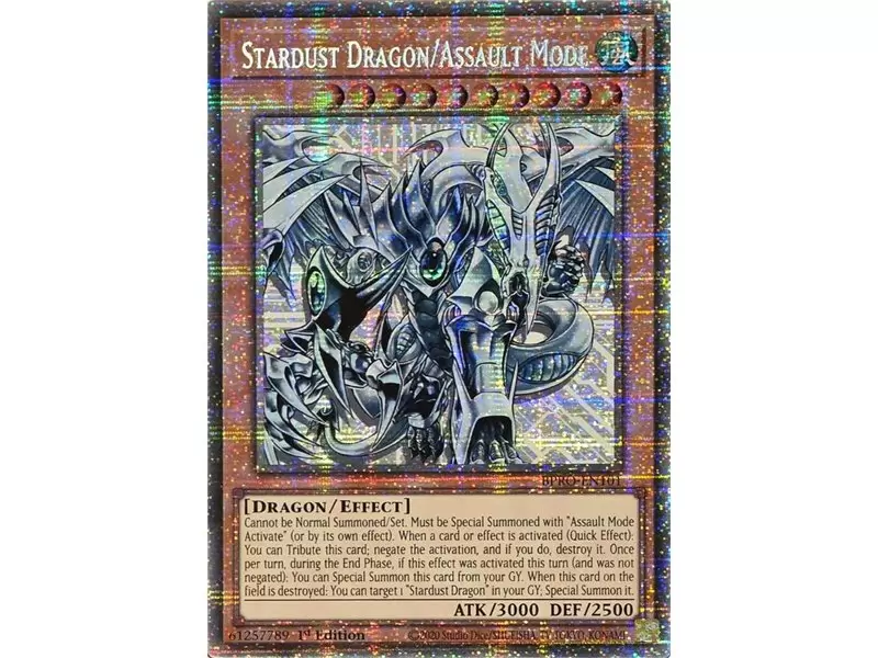 Stardust Dragon/Assault Mode Alternate Artwork (Starlight Rare)