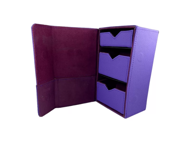 Portadeck Dark Fortress 2 Window Triple Pack Color Púrpura