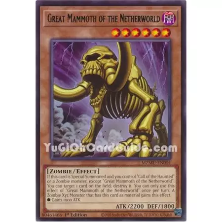 Great Mammoth of the Netherworld (Rare)