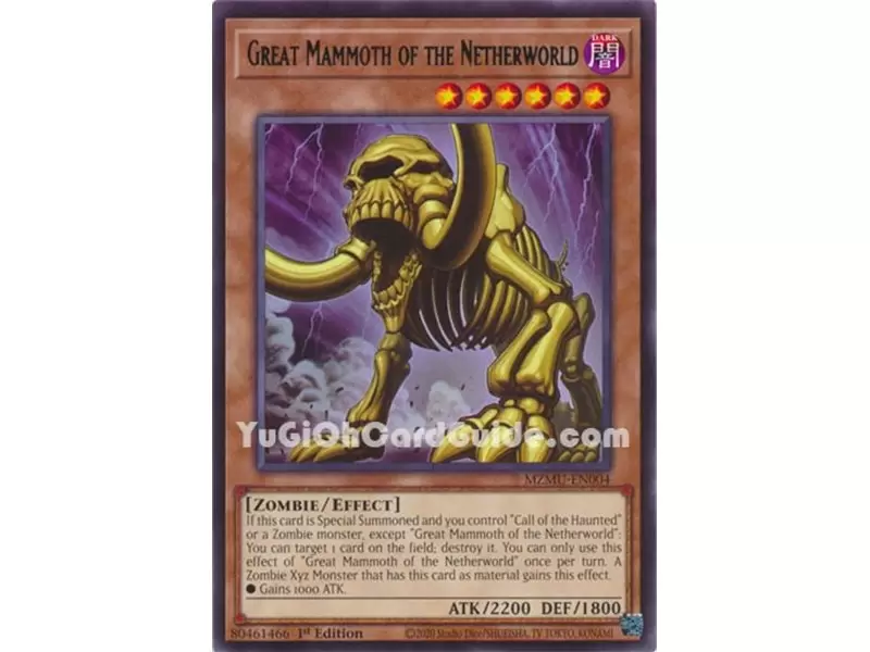 Great Mammoth of the Netherworld (Rare)