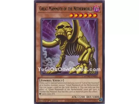 Great Mammoth of the Netherworld (Rare)