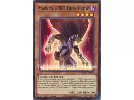 Masked HERO Dusk Crow (Super Rare) 