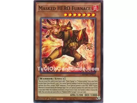 Masked HERO Furnace (Super Rare) 