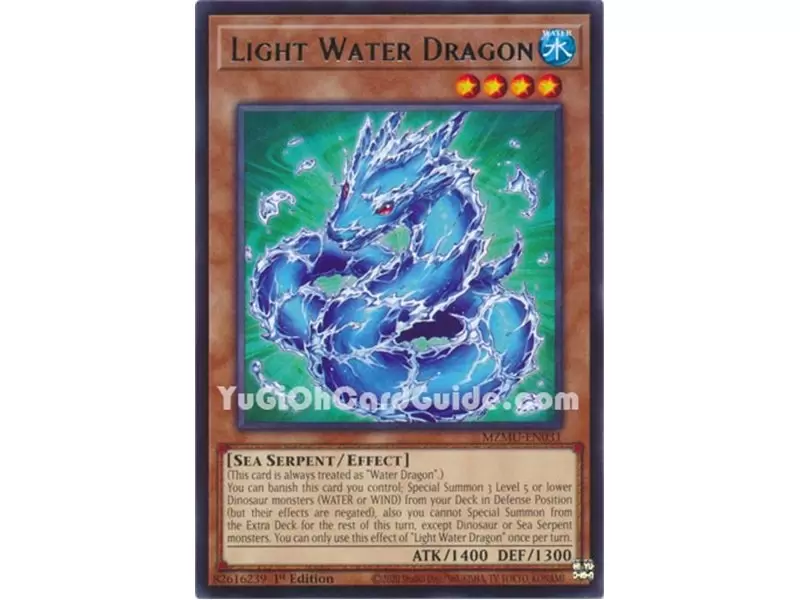 Light Water Dragon (Rare)