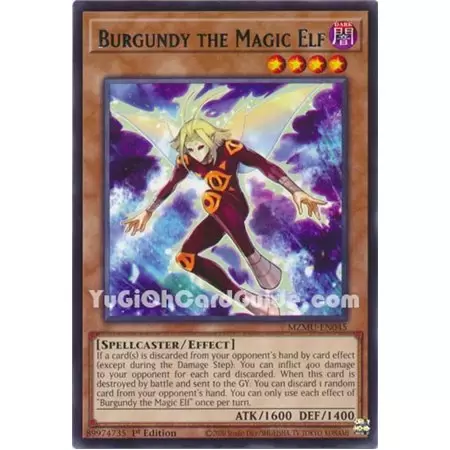 Burgundy the Magic Elf (Rare)