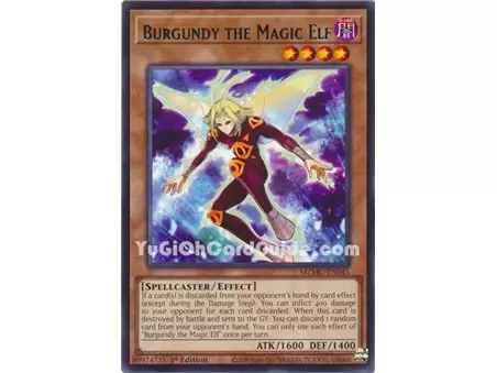 Burgundy the Magic Elf (Rare)