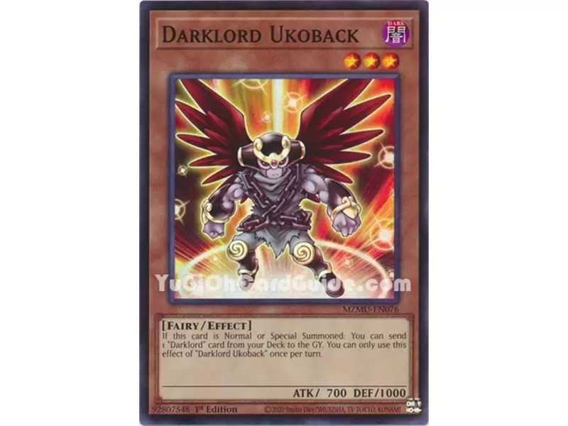 Darklord Ukoback (Super Rare) 