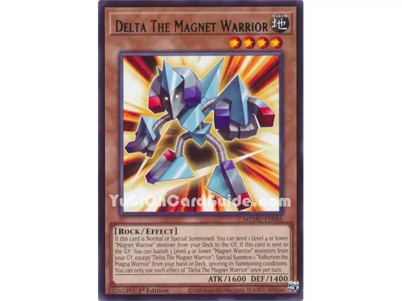 Delta The Magnet Warrior (Rare)