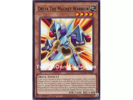 Delta The Magnet Warrior (Rare)
