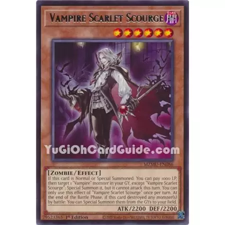 Vampire Scarlet Scourge (Rare)