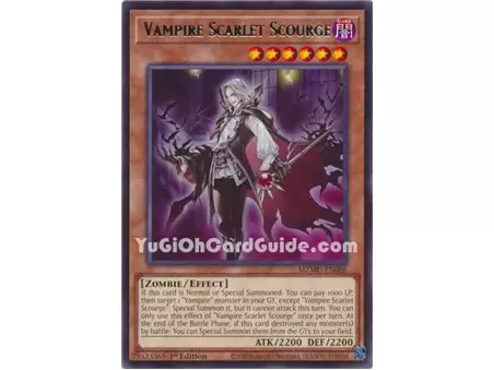 Vampire Scarlet Scourge (Rare)